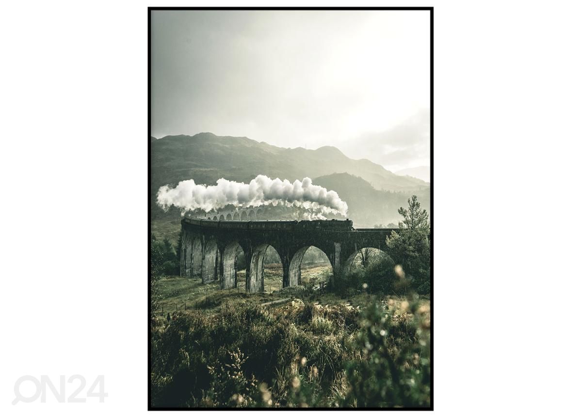 Poster Glenfinnan II 21x30 cm suurendatud