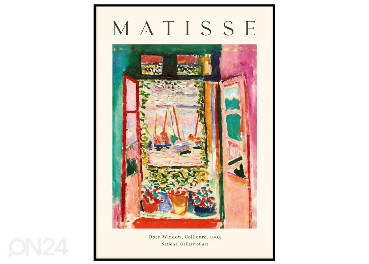 Poster Henri Matisse III 21x30 cm suurendatud