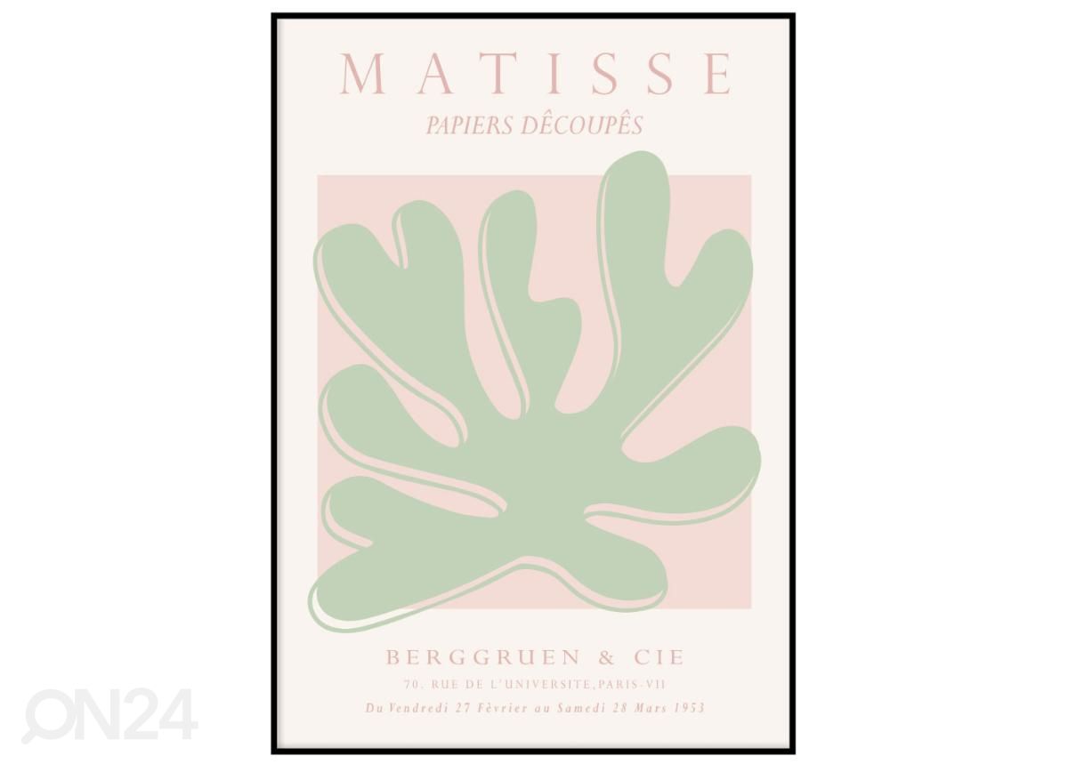 Poster Matisse VII 21x30 cm suurendatud