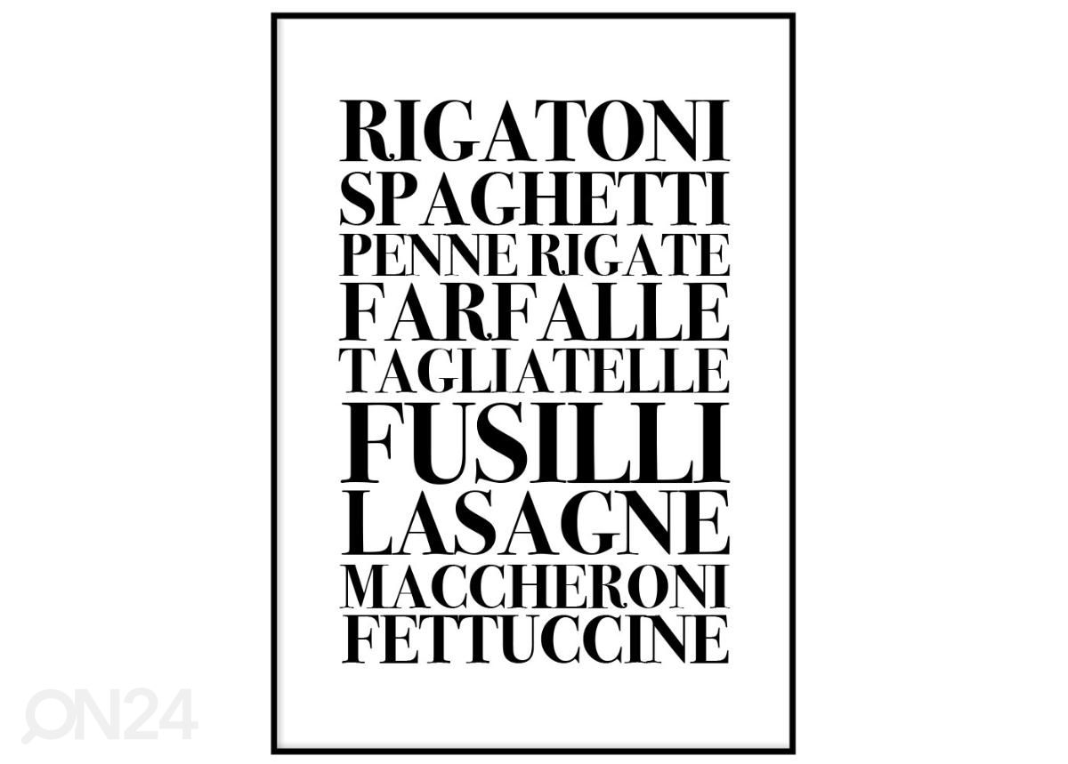 Poster Pastad 21x30 cm suurendatud