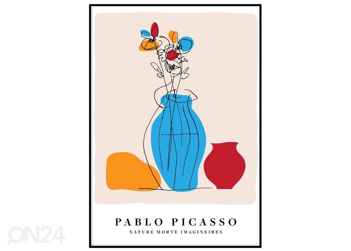 Poster Picasso II 21x30 cm suurendatud