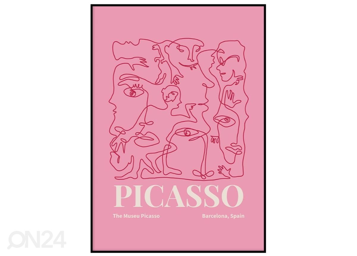 Poster Picasso IV 21x30 cm suurendatud