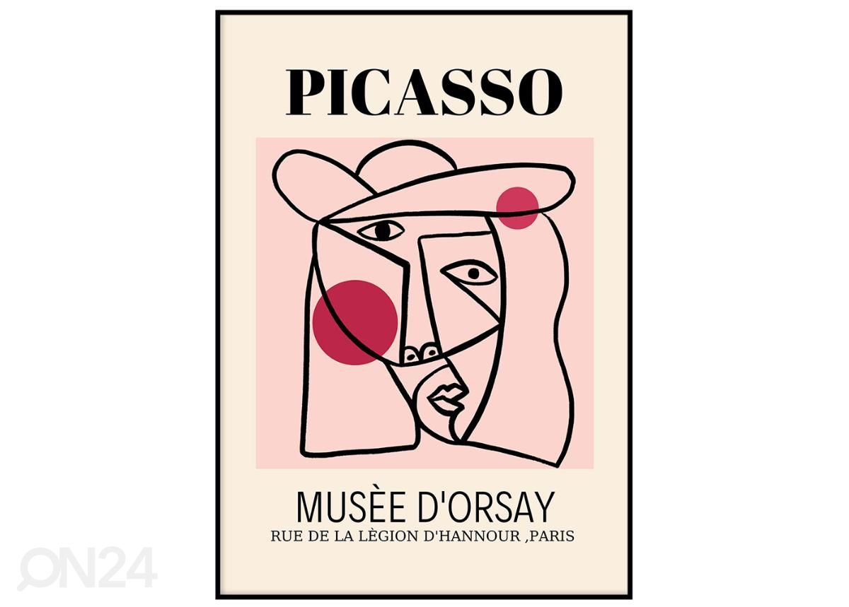 Poster Picasso V 21x30 cm suurendatud