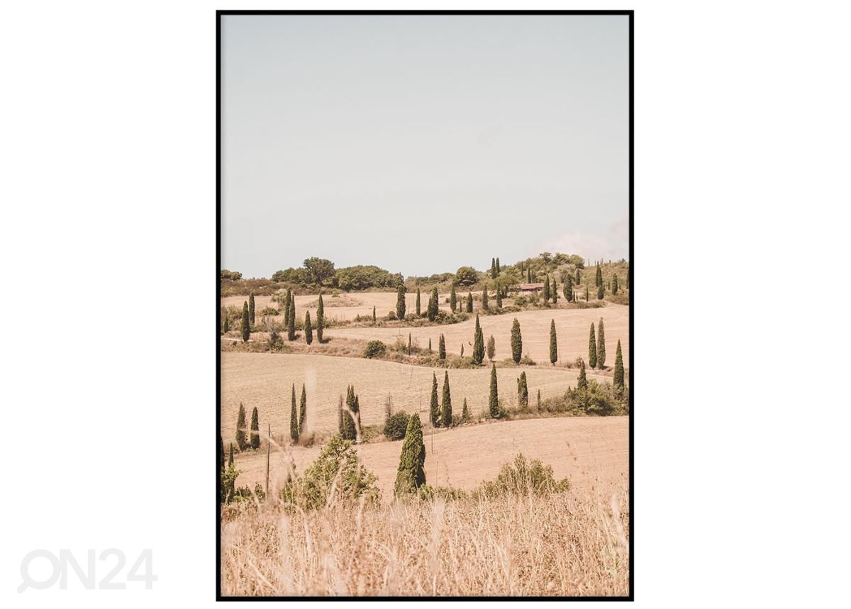 Poster Tuscany II 21x30 cm suurendatud