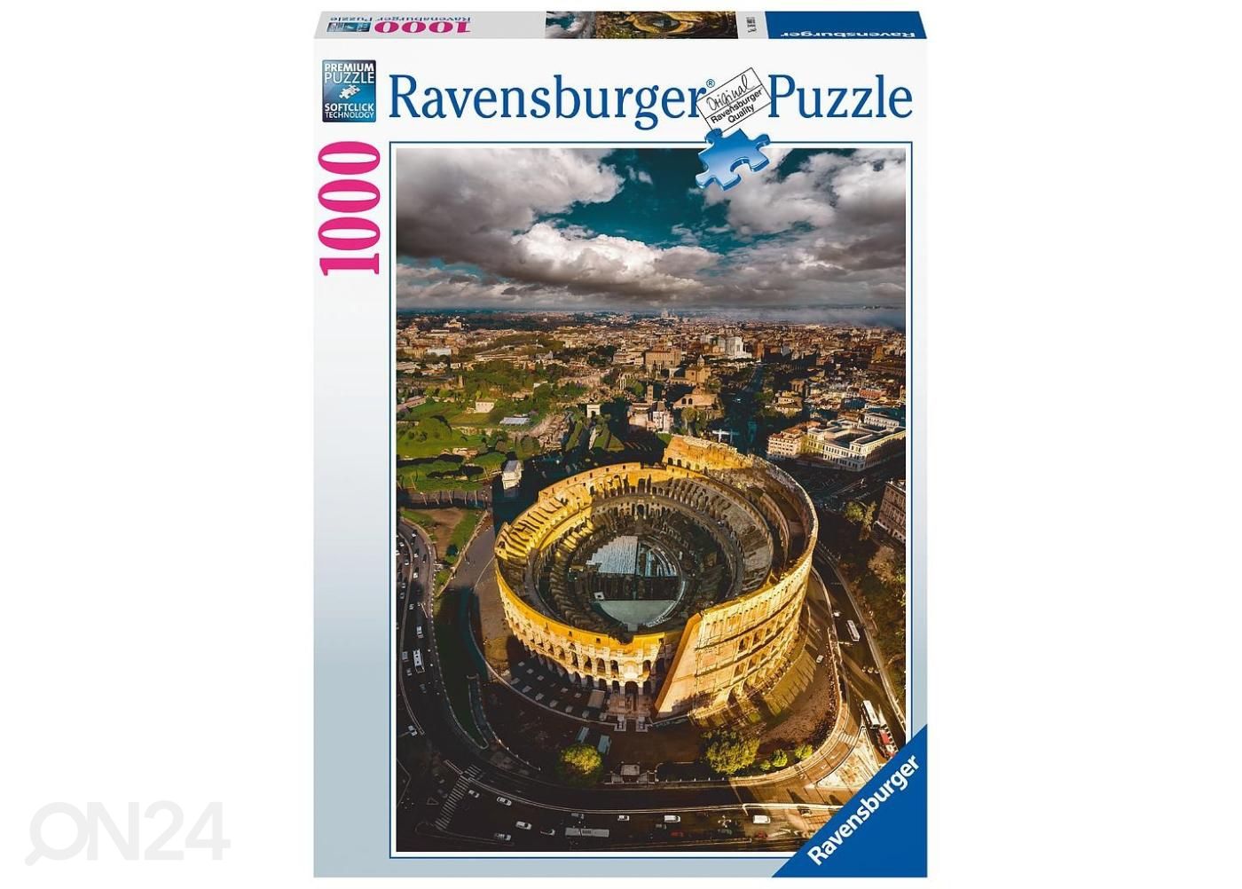 Ravensburger pusle 1000 tk Colosseum suurendatud