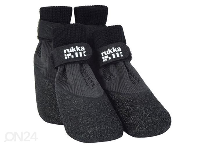 Rukka Sock saapad suurus 2 must 4 tk suurendatud