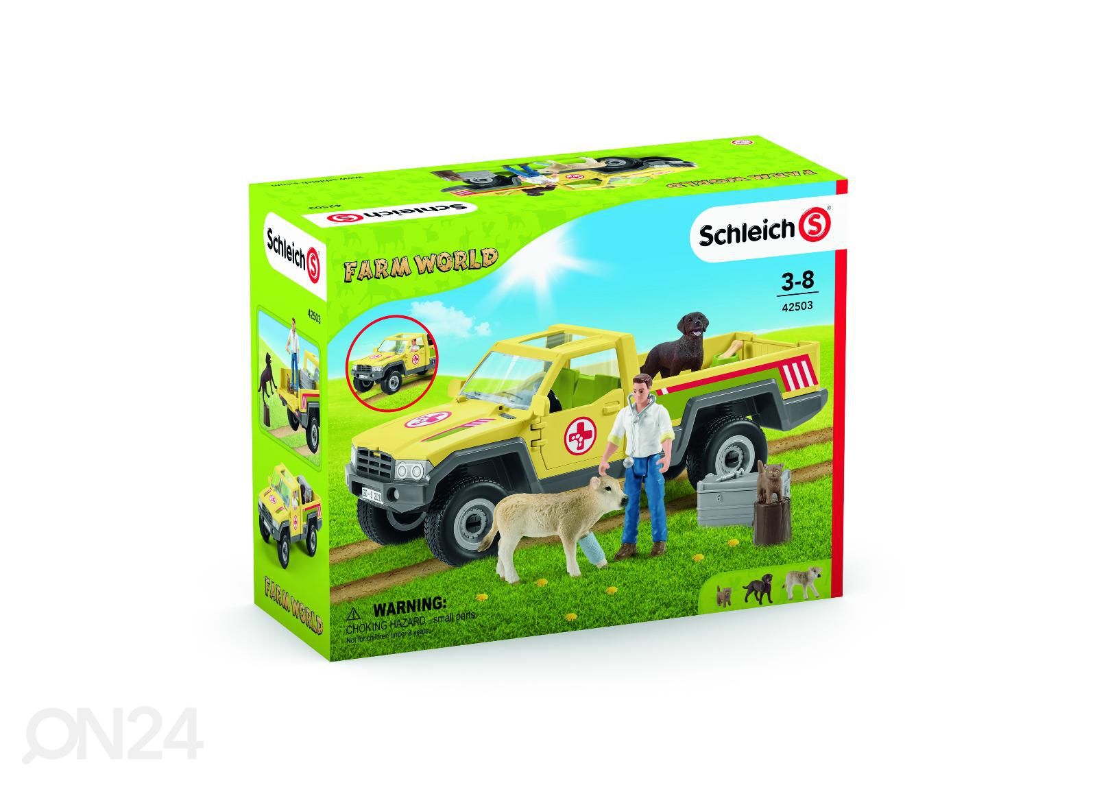 Schleich Farm World Loomaarstivisiit Talus suurendatud