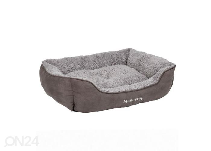 Scruffs Cosy Box Bed koerapesa 60x50 cm hall suurendatud