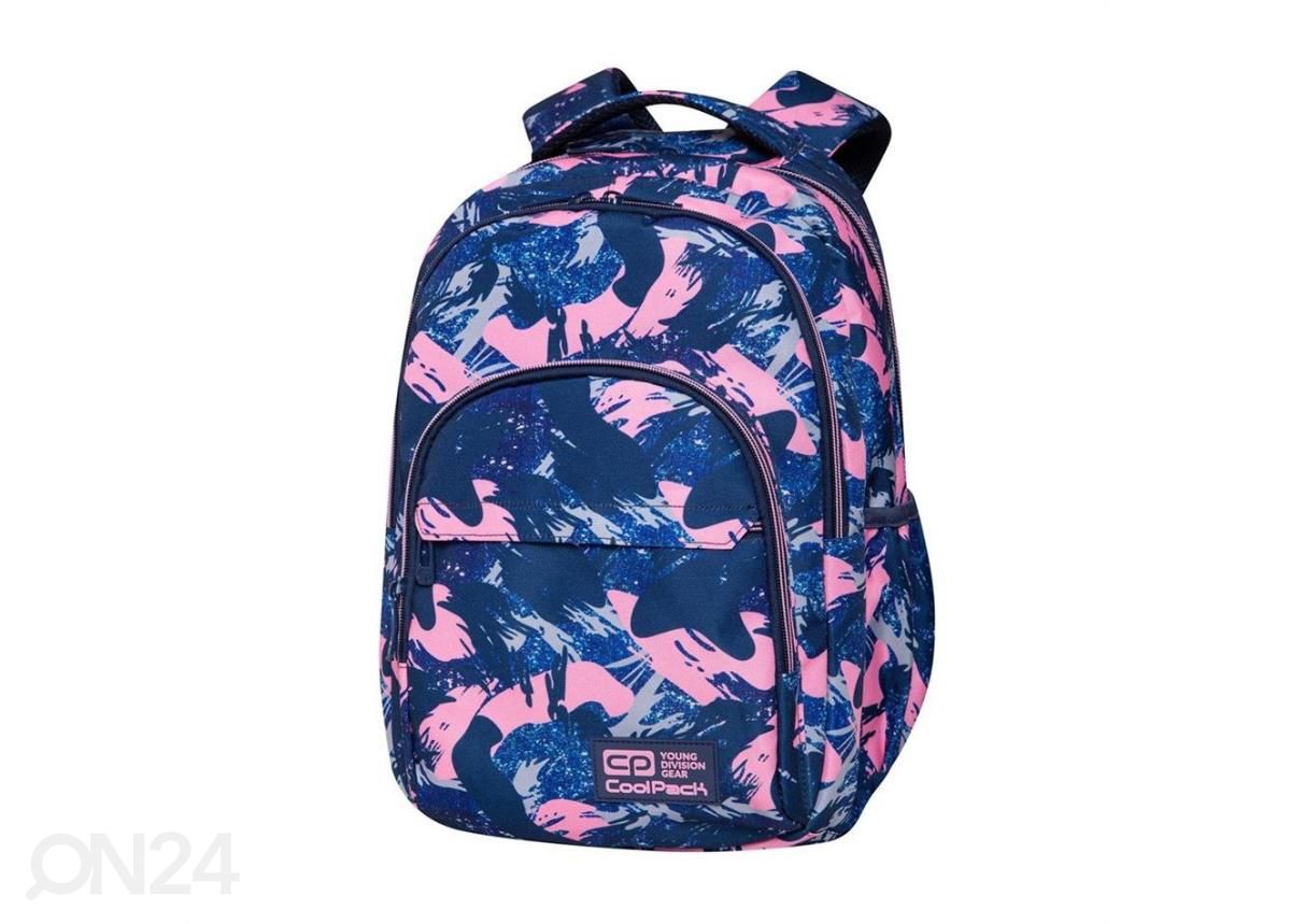 Seljakott CoolPack Basic Plus Pink Strokes 24 L suurendatud