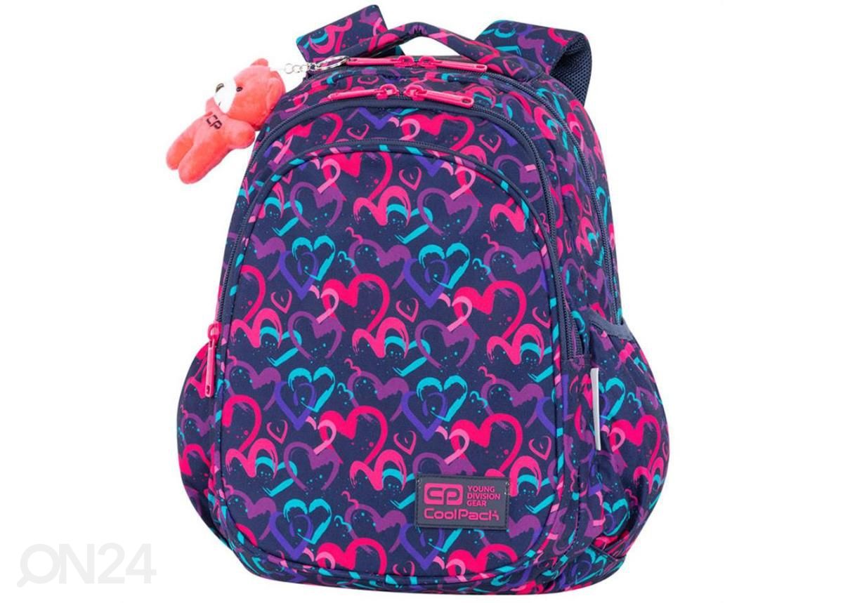 Seljakott CoolPack Jerry Drawing Hearts 21 L suurendatud