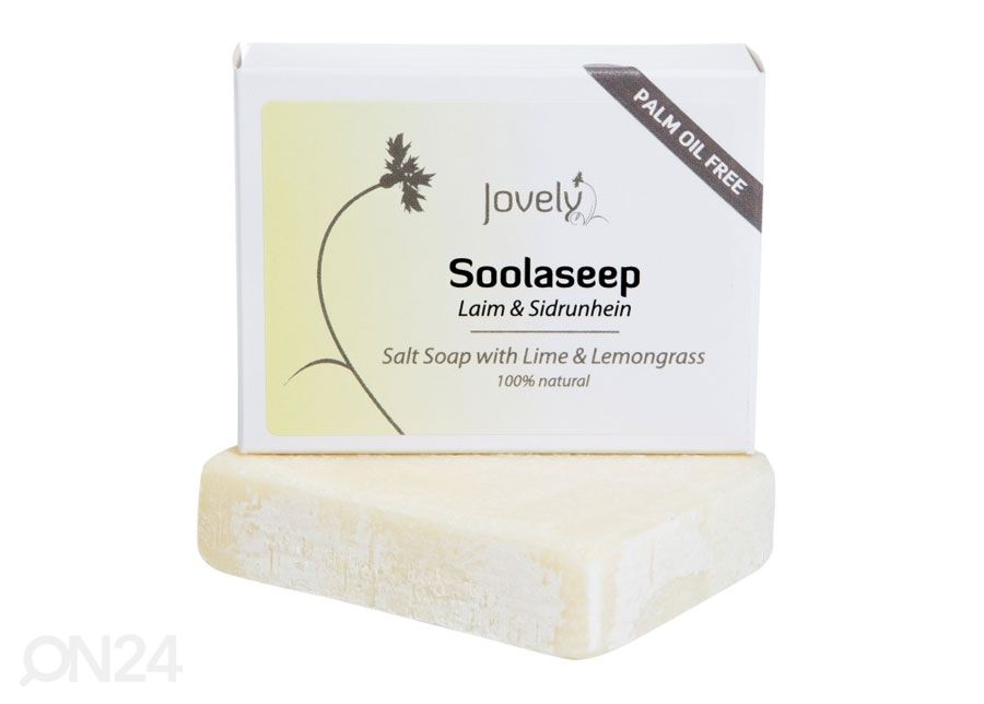 Soolaseep laimi & sidrunheinaga 2x100 g suurendatud