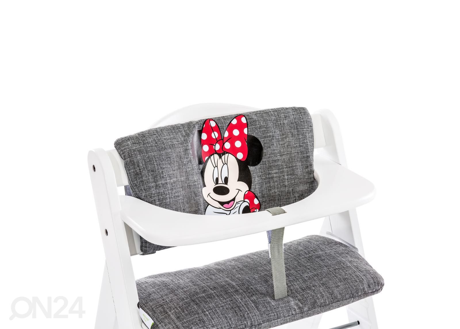 Söötmistooli padjad Hauck Disney Deluxe Minnie hall suurendatud