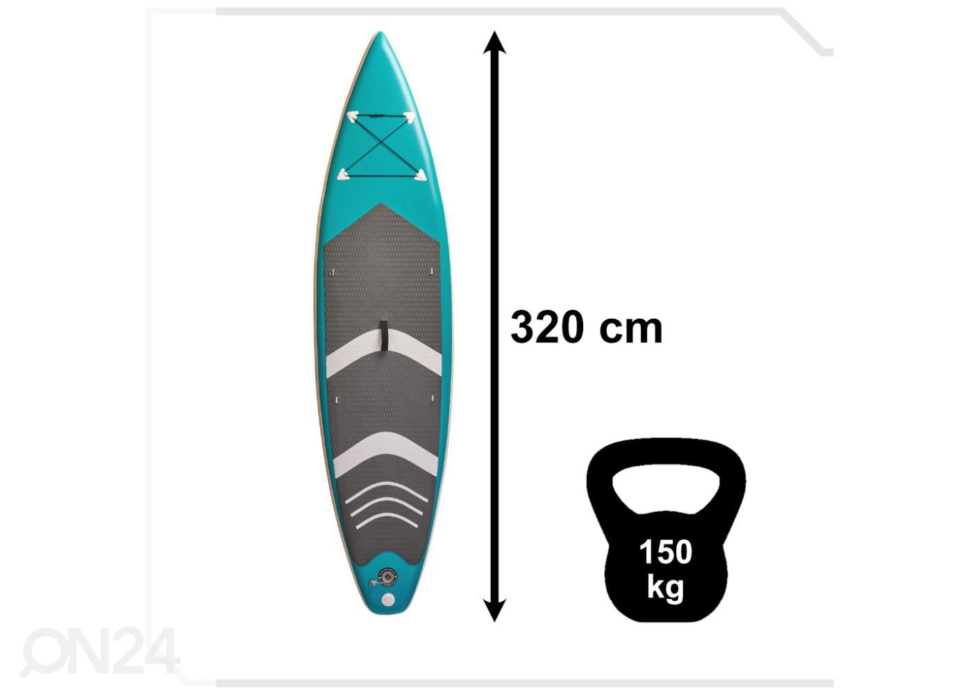 SUP aerulaud 320 cm suurendatud mõõdud