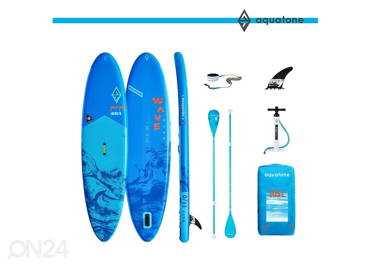 SUP laud Aquatone WAVE PLUS 11'0" komplekt suurendatud