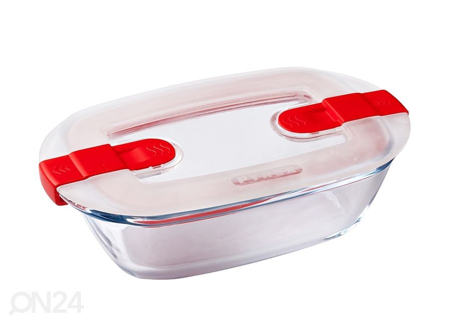 Toidukarp/ahjuvorm Pyrex Cook & Heat 0,4 L suurendatud