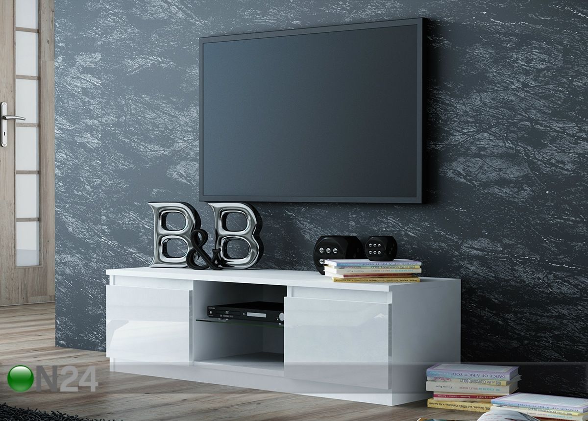 TV-alus Brooklyn Lack 140 cm suurendatud