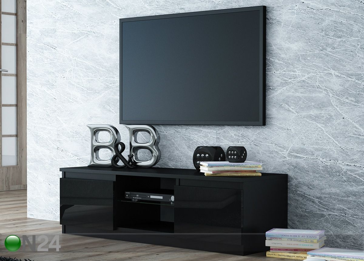 TV-alus Brooklyn Lack 140 cm suurendatud