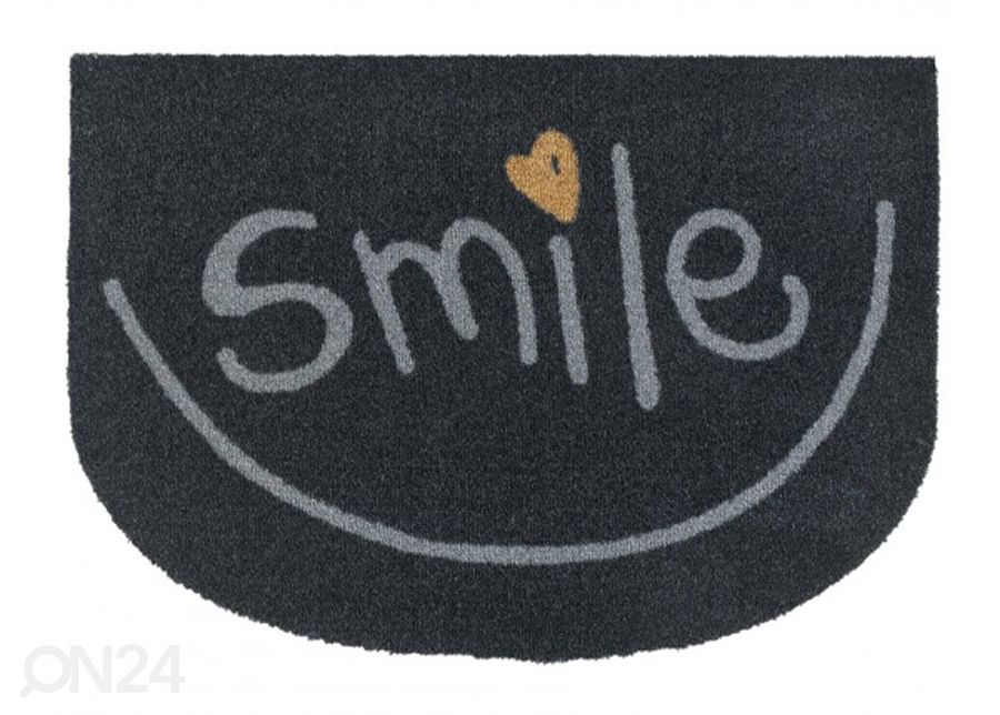 Uksematt Elegance Smile 50x75 cm suurendatud