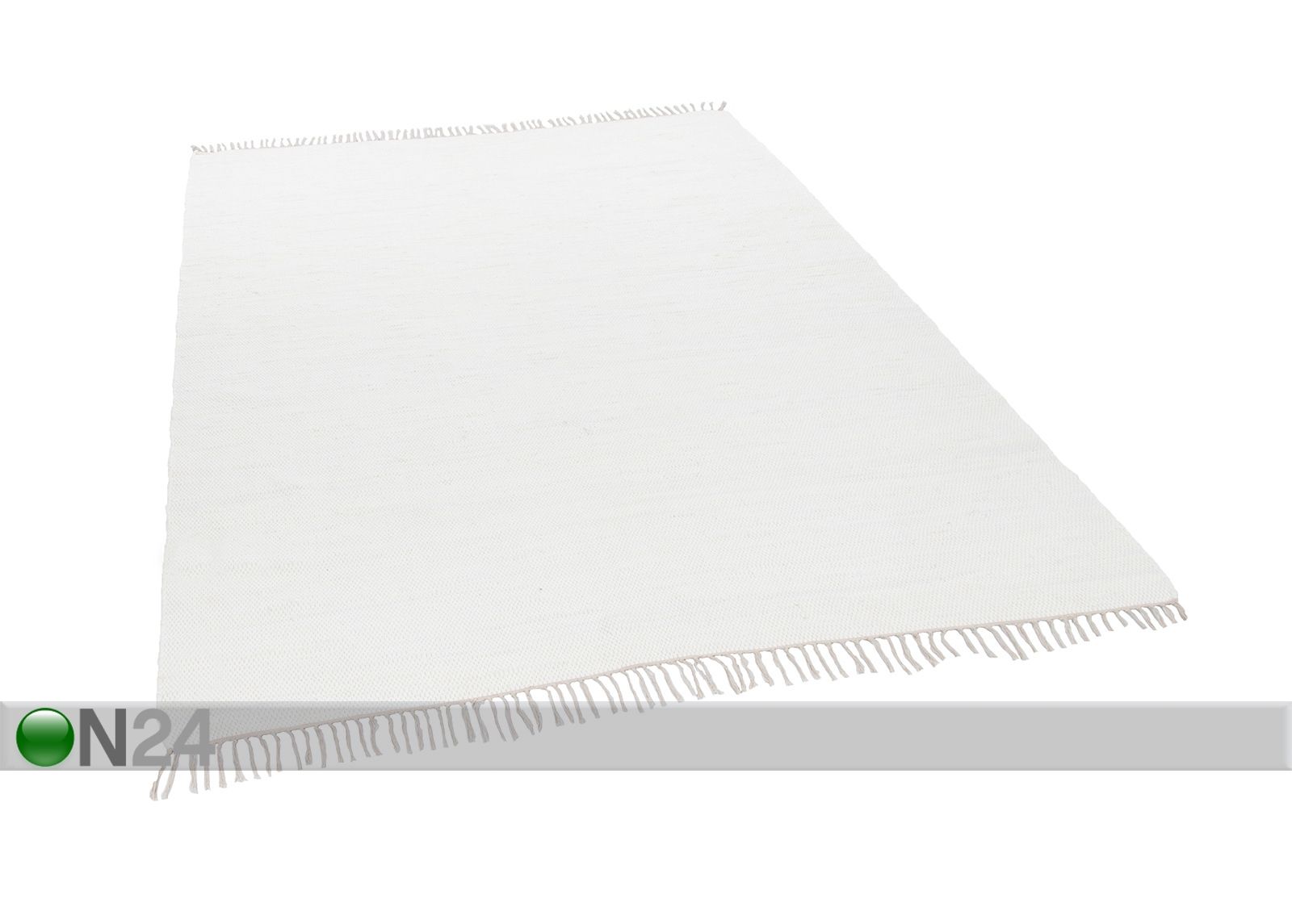 Vaip Happy Cotton Uni 70x140 cm, valge suurendatud