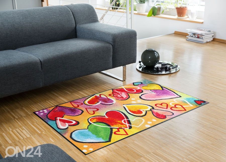 Vaip Heartbeat 75x120 cm suurendatud