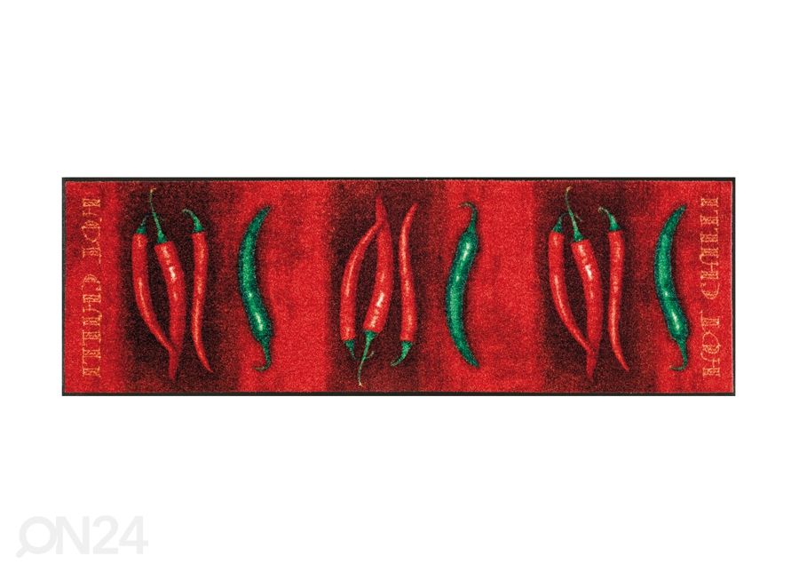 Vaip Hot chili 60x180 cm suurendatud