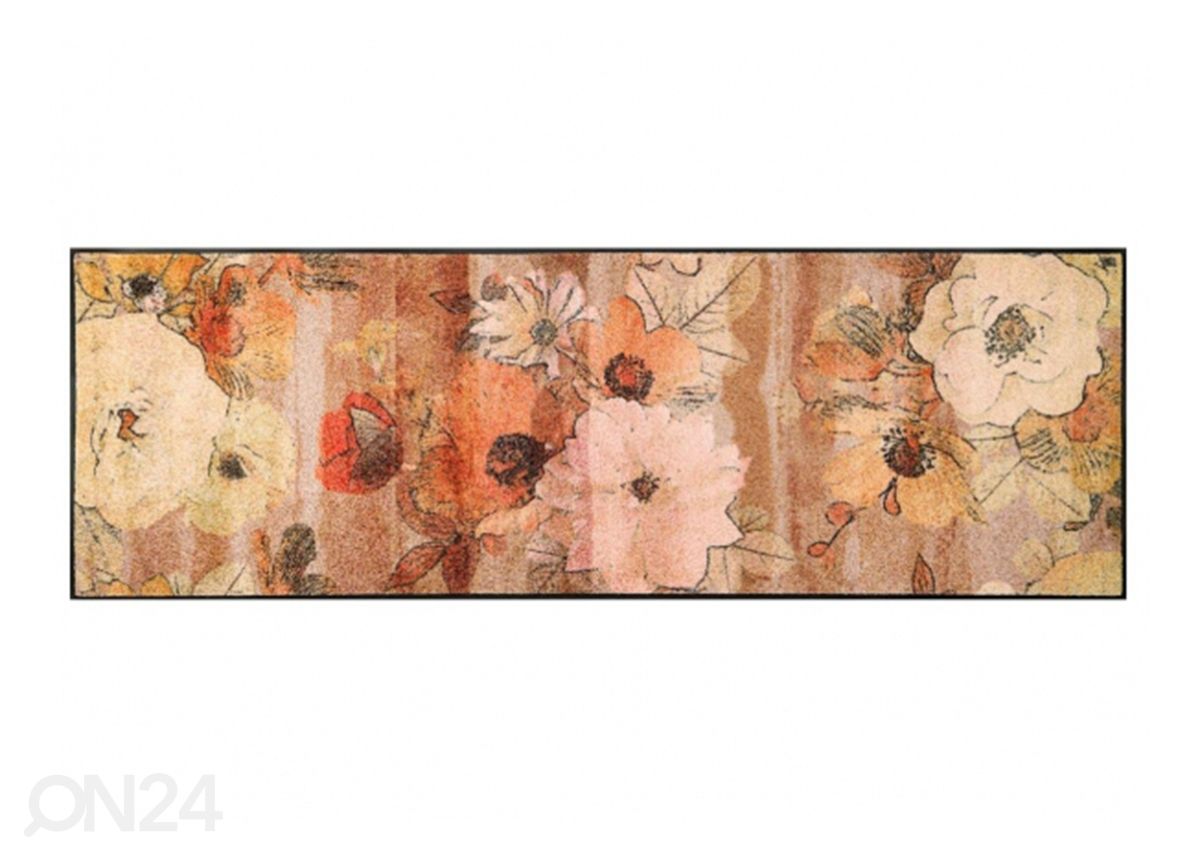 Vaip Retro Roses 60x180 cm suurendatud