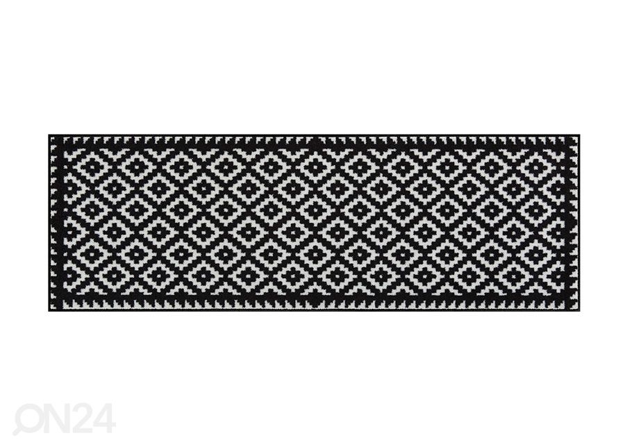 Vaip Tabuk Black & White 60x180 cm suurendatud