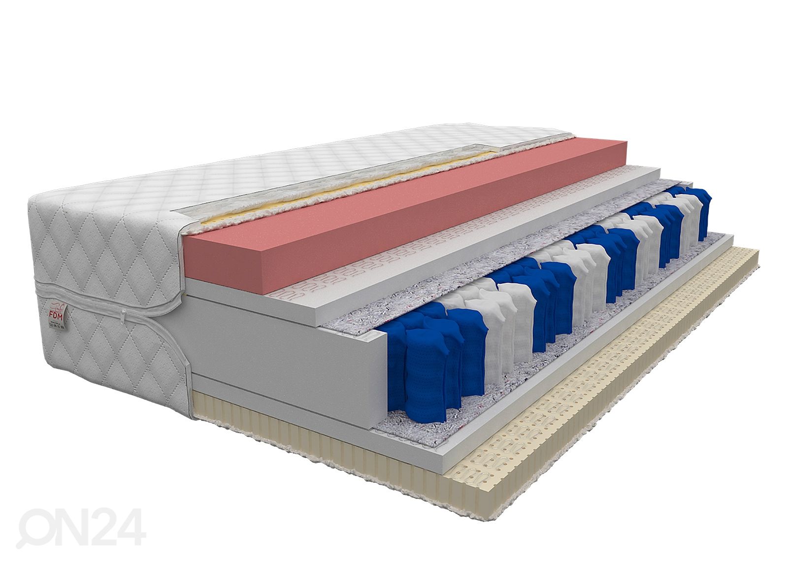 Vedrumadrats Davos 200x200 cm suurendatud