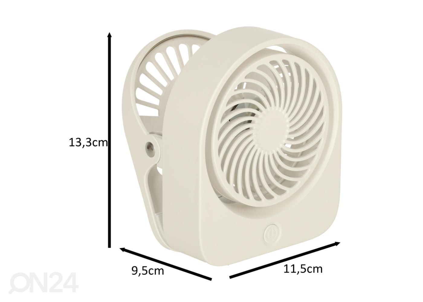 Ventilaator Mini Clip suurendatud mõõdud