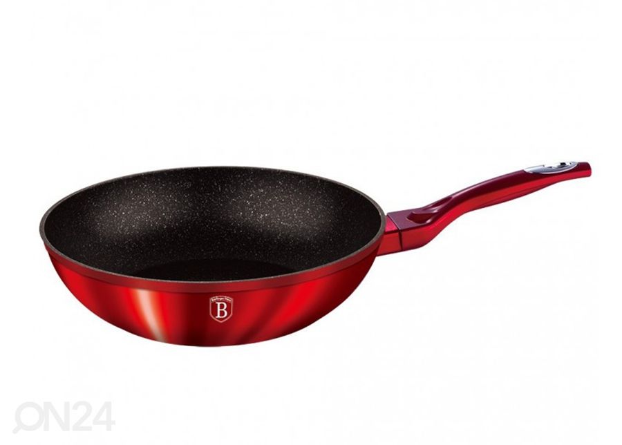 Vokkpann Berlinger Haus Burgundy Metallic Wok Ø 28 cm suurendatud