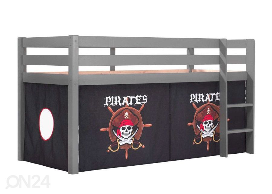 Voodikardin Pino Pirates 90x200 cm suurendatud