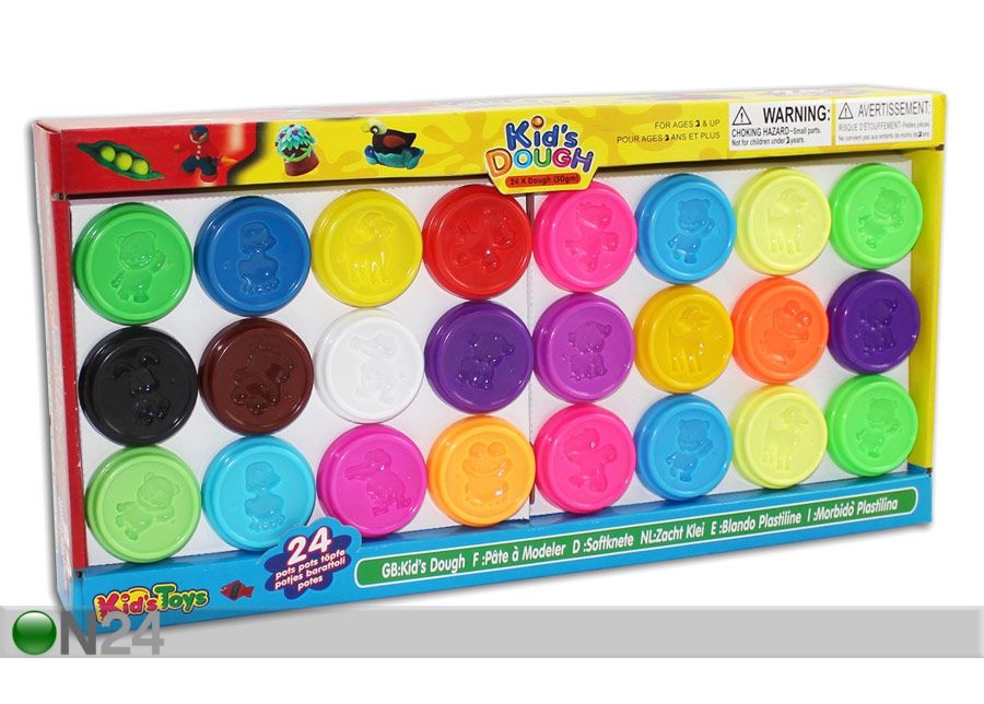 Voolimismass Kid´s Dough 24x50g suurendatud