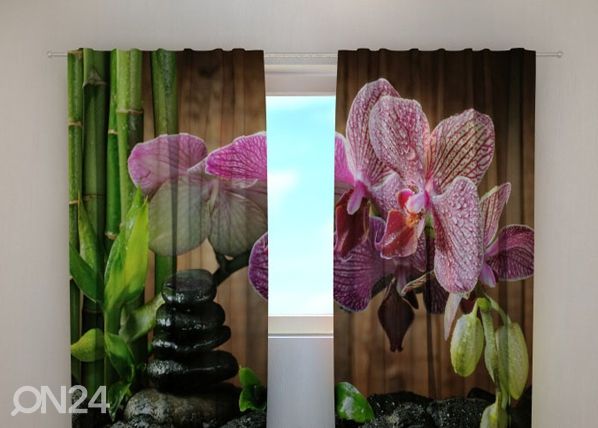 Poolpimendav kardin Sparkling orchid 240x220 cm