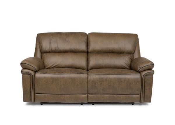 2-kohaline recliner diivan (pruun)