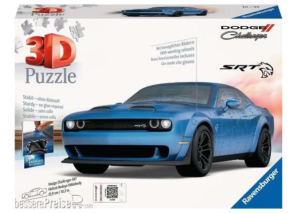 3D pusle Dodge Challenger Ravensburger