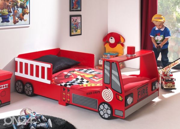 Voodi Fire Truck 70x140 cm