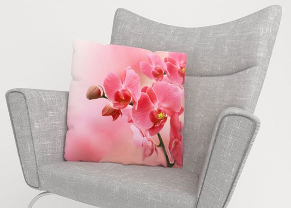 Dekoratiivpadjapüür Pink Orchids
