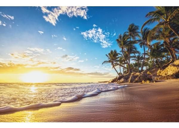 Fliis fototapeet Tropical Paradise Beach 368x254cm