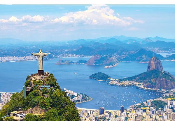 Fliis fototapeet View Of Rio De Janeiro