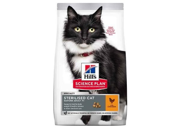 Hill's Science Plan Sterilized Mature kassitoit kanalihaga 1,5 kg