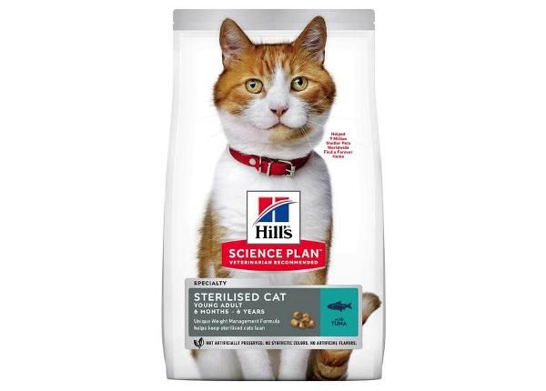 Hill's Science Plan Sterilized Young kassitoit tuunikalaga 3 kg