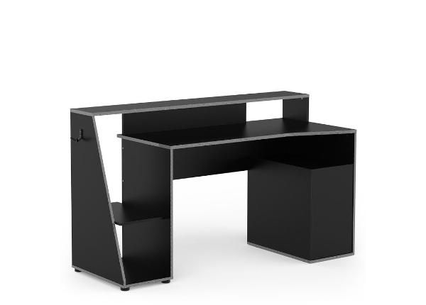 Kirjutuslaud/mängurilaud Tedy 67x158 must/hall