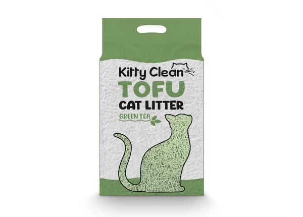 KittyClean tofu kassiiliiv / 2,5 kg / rohelise tee ekstraktiga