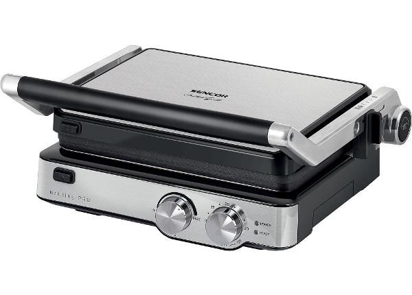 Kontaktgrill Sencor SBG4010SS, must/hõbedane