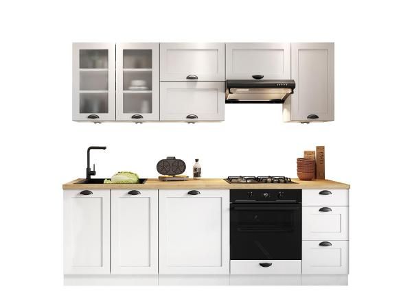 Köögimööbel Adeele 240 cm + LED