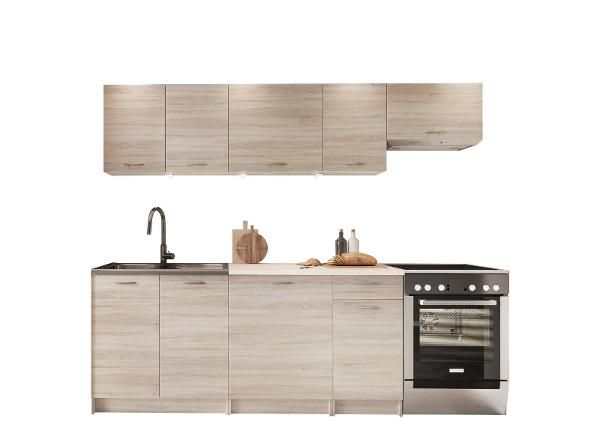 Köögimööbel Melani 240 cm + LED