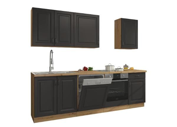 Köögimööbel Retro V 249,6 cm + LED