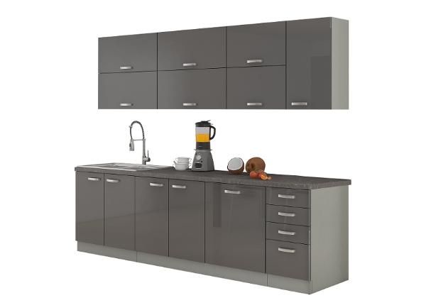 Köök Karmen 260 cm + tööpind