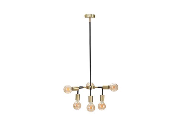 Laelamp Glam, kuldne/must