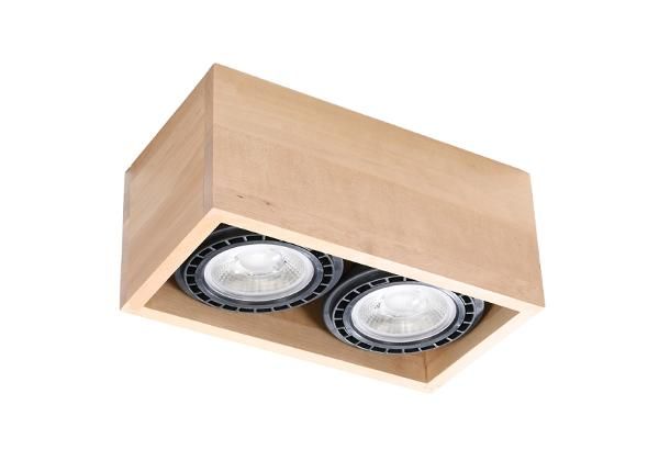 Laelamp Quatro 2, naturaalne puit